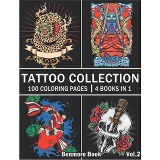 👉 Tattoo engels vrouwen Collection: An Adult Coloring Book with 100 Incredible Pages Awesome and Relaxing Designs for Men Women Volume 9781799080459