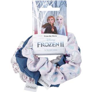 👉 Haarelastiekje vrouwen meerkleurig Frozen - 2 Anna & Elsa Haarelastiek 8427934551637