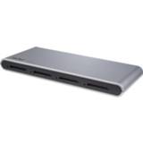 👉 Kaartlezer StarTech.com 4-poorts USB-C SD kaart lezer USB 3.1 (10Gbps) 4.0, UHS-II card reader
