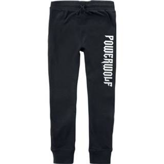 👉 Trainingsbroek zwart unisex Powerwolf - Metal-Kids Logo 4251642364616