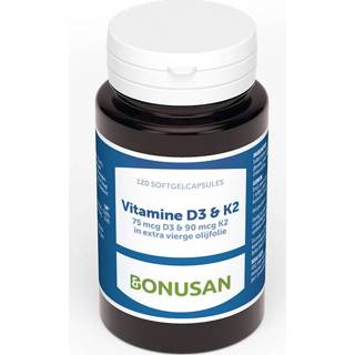 👉 Vitamine active Bonusan D3&K2 120 softgels 8711827006404