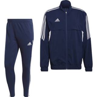 👉 Trainingspak blauw trainingspakken Adidas Condivo 22 Full-Zip Donkerblauw