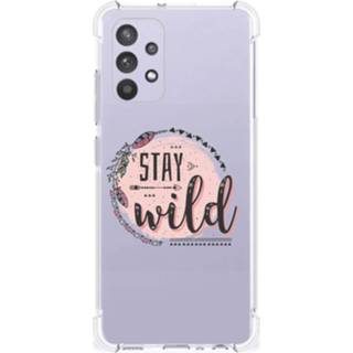 👉 Bumper hoesje Samsung Galaxy A32 4G | 5G Enterprise Editie Stevig Boho Stay Wild 8720632919632