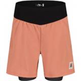 👉 Maloja - Women's ImmenblattM. - Fietsbroek maat XL, oranje/zwart