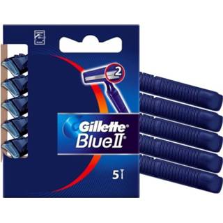 Scheermesje blauw Gillette Blue II Wegwerp Scheermesjes - 5 stuks