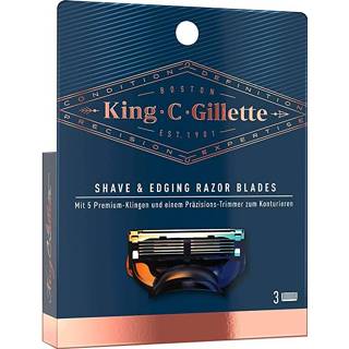 👉 Scheermesje Gillette King C. Scheermesjes - 3 Stuks