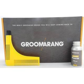 👉 Baardkam Groomarang The Basic Collection - & Baardolie 30ml