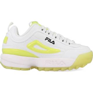 👉 Fila Disruptor T Teens FFT0018.13045 Wit / Geel-37 maat 37