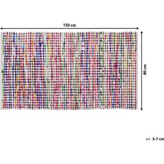 👉 Vloerkleed multicolor 80 x 150 cm BELEN 4260602378150
