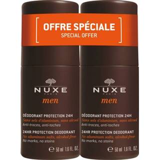 👉 Active Nuxe Men Deo Roller 24u Bescherming Promo 2x50ml 3264680028922