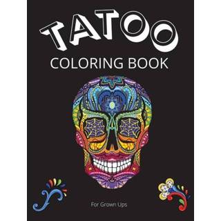 👉 Tattoo engels Coloring Book for Grown Ups 9781803858623