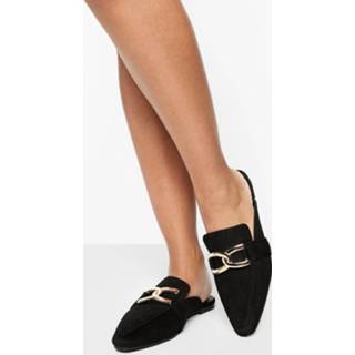 👉 Loafers Met Afwerking En Hakken, Black