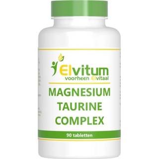 👉 Magnesium gezondheid Elvitum Taurine Complex Tabletten 8718421582624