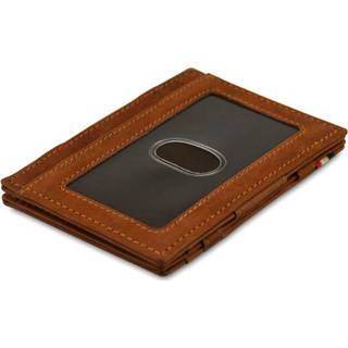 👉 Portemonnee bruin Garzini Essenziale • Magic ID Wallet Vintage Java Brown 767408283892