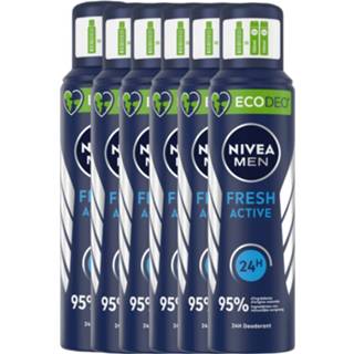 👉 Deodorant gezondheid Nivea Men Ecodeo Fresh Active Spray Voordeelverpakking 4005900890542