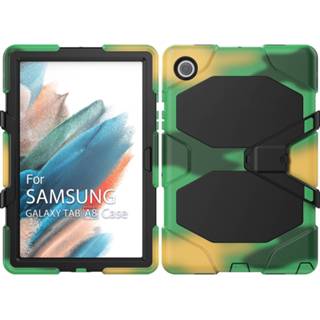 👉 Tablethoes active Case2go - Tablet hoes geschikt voor Samsung Galaxy Tab A8 (2021) 10.5 Inch Extreme Armor Case Camouflage 8719793166481