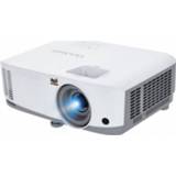 👉 Projector grijs wit Viewsonic PA503W beamer/projector Desktopprojector 3600 ANSI lumens DLP WXGA (1280x800) Grijs,