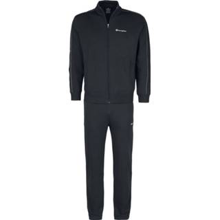 👉 Sweatsuit zwart mannen m Champion - Full Zip Suit Trainingspak 8054112141047