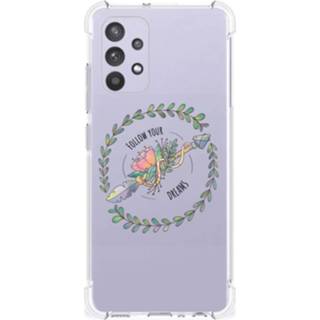 👉 Bumper hoesje Samsung Galaxy A32 4G | 5G Enterprise Editie Stevig Boho Dreams 8720632070159