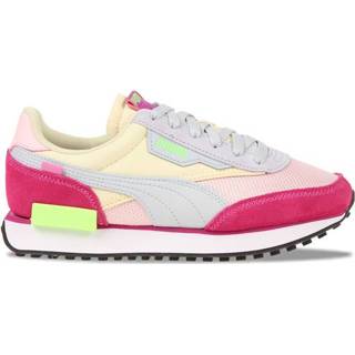 👉 Geel roze unisex vrouwen Puma Future Rider Soft Geel/Roze Dames
