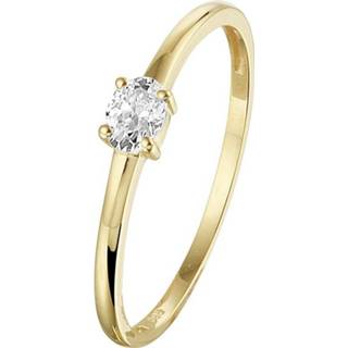 👉 Zirkonia active Geelgouden Ring 4021568 17.50 mm (55) 8718834619887 8718834619856