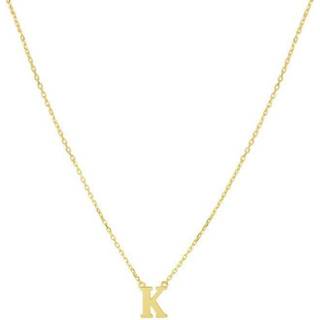 👉 Halsketting active Geelgouden Collier letter K 40 - 42 44 cm 4021375 8718834613908