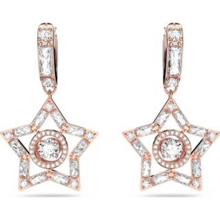 👉 Oorring active Swarovski 5617769 - Stella Rosékleurig Oorringen 9009656177693