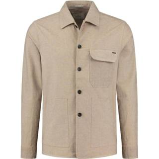 👉 Over shirt stretch beige male m me e Dstrezzed Overshirt 8718895509752 2900056459020