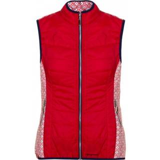 👉 Almgwand - Women's Gawinden - Synthetische bodywarmer maat 44, rood