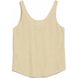 👉 ARMEDANGELS - Women's Aariana Lovely Stripes - Tanktop maat XXL, beige