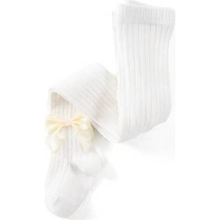 👉 Legging wit active meisjes baby's Herfst Annd Winter Verticale Stripe Bowknot Pantyhose Baby Leggings (Kleur: Afmeting: 30)
