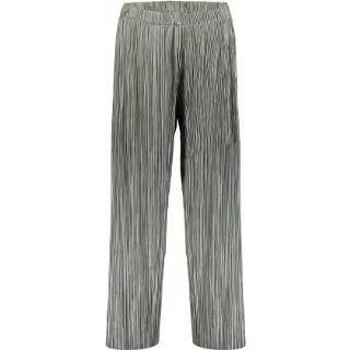 👉 Broek polyester broeken XL vrouwen groen Geisha 01845-99 550 plisse elastic waistband army 8719937577272