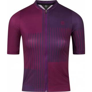 👉 Triple2 - Women's Velozip Evo - Fietsshirt maat XL, purper