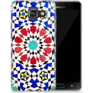 👉 Samsung Galaxy A3 2016 TPU Siliconen Hoesje Mozaïek