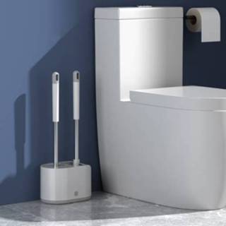 👉 Borstel siliconen active MT2 Dubbele borstels Hoofd Toilet Borstelset, Kleur: Landing Type