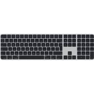 👉 Toetsenbord zwart zilver Apple Magic Keyboard USB + Bluetooth QWERTY Engels Zilver, 194252987469