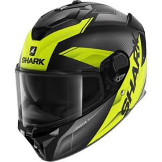 👉 Shark Spartan Gt Blank Mat Bcl. Micr. Black Anthracite Yellow Kay S