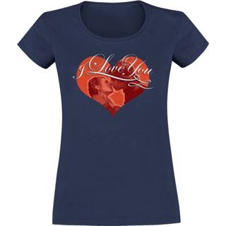 👉 Shirt blauw vrouwen m Star Wars - I Love You T-shirt 8596488845148