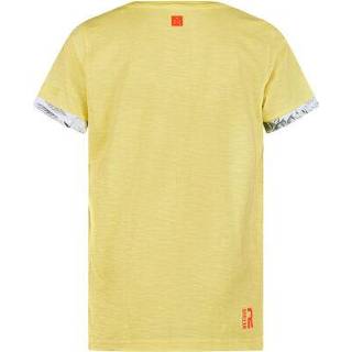 👉 Shirt katoen mannen geel T-shirt 8720662007354
