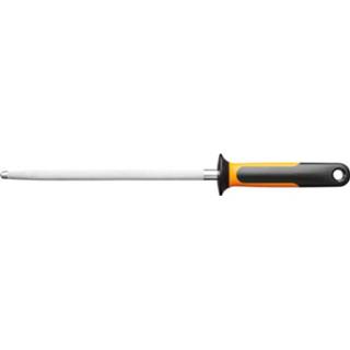 👉 Mes Fiskars Functional Form Aanzetstaal 202 mm Voor het slijpen van messen | handvat met SoftGrip 6424002012948