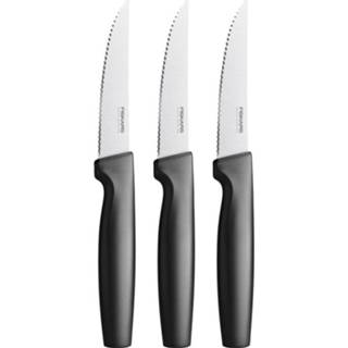 👉 Steakmes staal Fiskars Functional Form Set steakmessen gekarteld 110 mm 3-delig Japans roestvrij 6424002013099