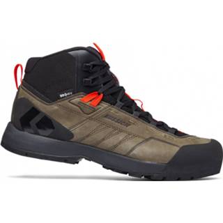 👉 Wandel schoenen leather mannen zwart 14 Black Diamond - Mission Mid WP Wandelschoenen maat 14, 793661519348