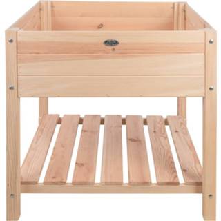 👉 Plantenbak active XL verhoogd lichthoutkleurig 8714982186486