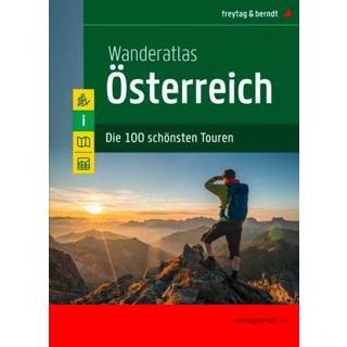 👉 Wandel gids Freytag & Berndt - Wanderatlas Österreich, Jubiläumsausgabe 2020 Wandelgids Auflage 2021 9783707918618