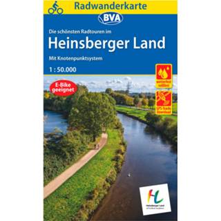 👉 Fiets kaart BVA Bikemedia - Radwanderkarte Radwandern Im Heinsberger Land Fietskaart 10. Auflage 2020 9783870739614