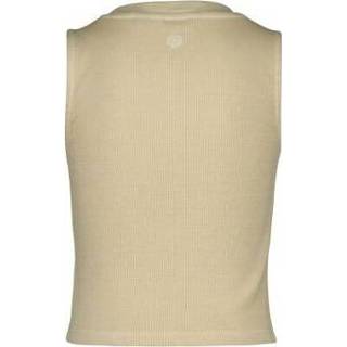 👉 Shirt katoen vrouwen beige T-shirt 8720386456377