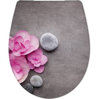 👉 Toiletzitting grijs Cedo Orchid en Stones Softclose 4016959187347