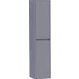 👉 Hoge kast grijs MDF nexxt Exclusive Line 160x35x35 cm Mat 8720359307583
