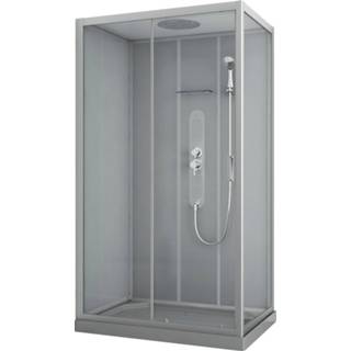 👉 Douchecabine Allibert Dova Hoekmodel 120x80x225 cm Rechthoek Frontale Instap Met Schuifdeur 3588560396629