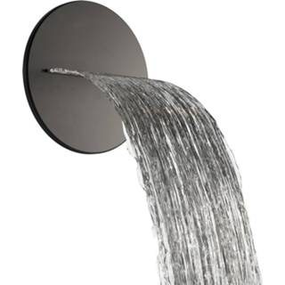 👉 Zwart mat Cascade Salenzi Giro Inbouw Watervaluitloop 8719304740841